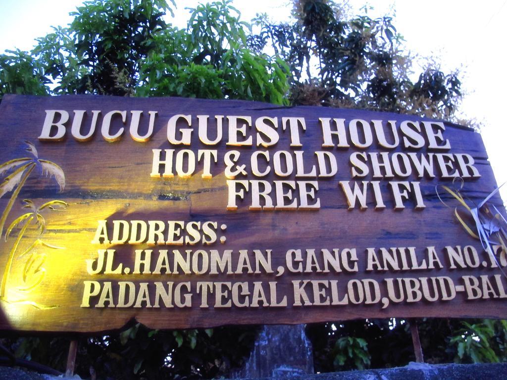 Bucu Guest House Ubud Extérieur photo